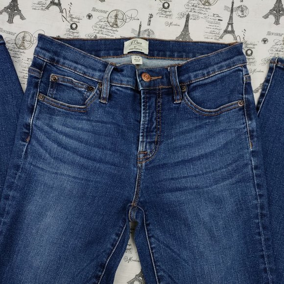 J. Crew 8" Toothpick Jean in Vista Wash Size 27T - Picture 6 of 16